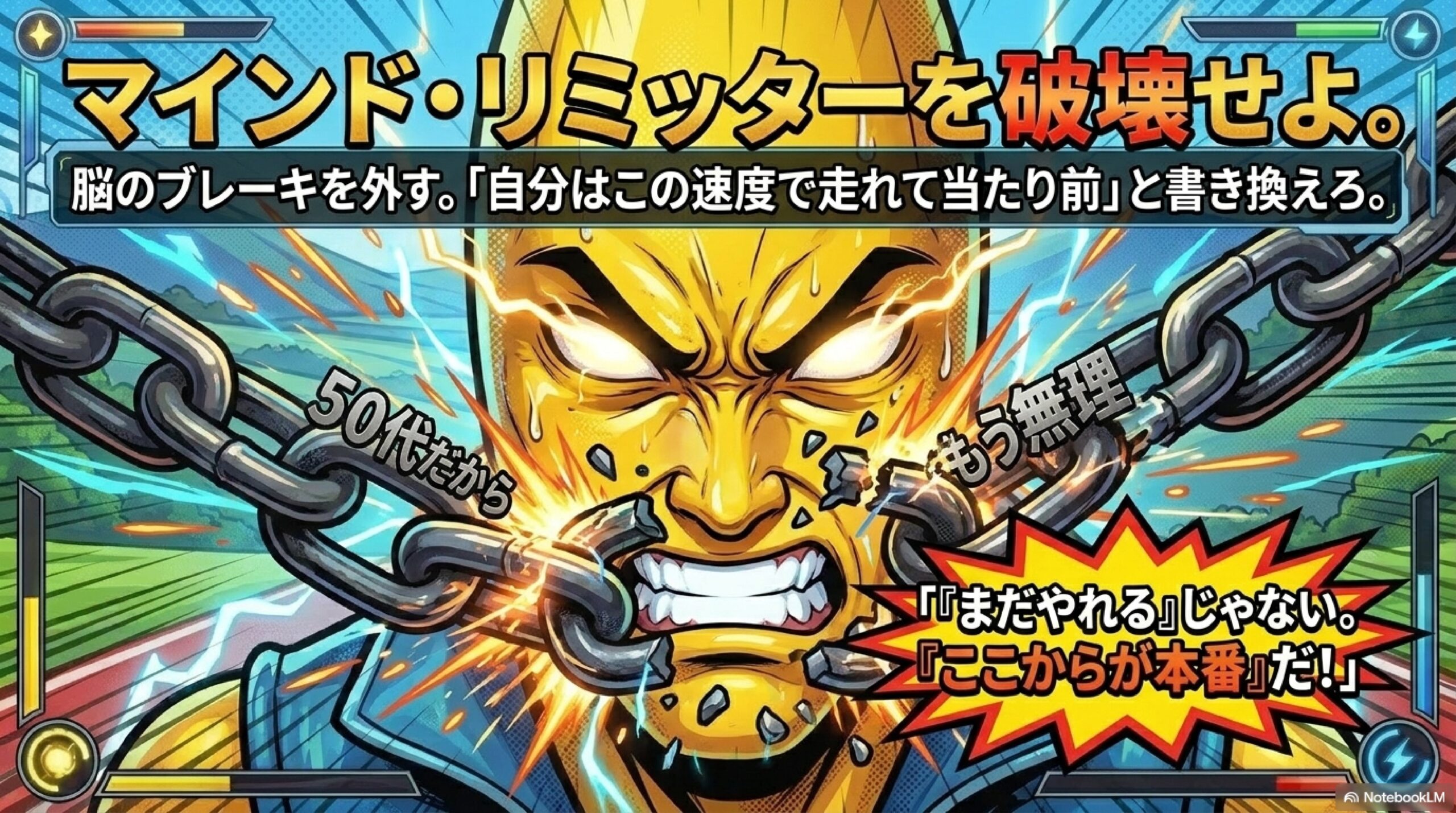 マインドリミッターを破壊 50代だから無理という思い込みを捨てる マスターズランナー メンタル
