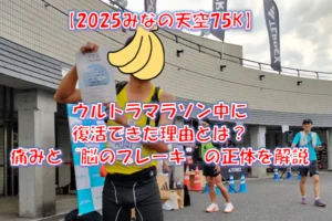 ウルトラマラソンで潰れてから復活できる理由|痛みの2種類と脳のブレーキ