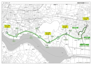 我孫子市新春マラソン10kmのコース攻略｜五本松公園の坂と37分47秒