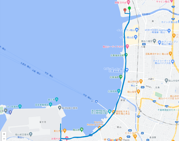 館山若潮マラソン2025前半区間のラップデータ画面