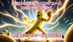 初めての10kmは幕張ランニングコースで75分｜帰宅ランで走力を伸ばした初心者が屍になった日 – 第3章(サブスリーまで1028日)