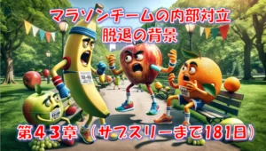 マラソンチームを辞めた理由｜PB共有・Strava導入で生まれた価値観の対立 – 第43章（サブスリーまで181日）