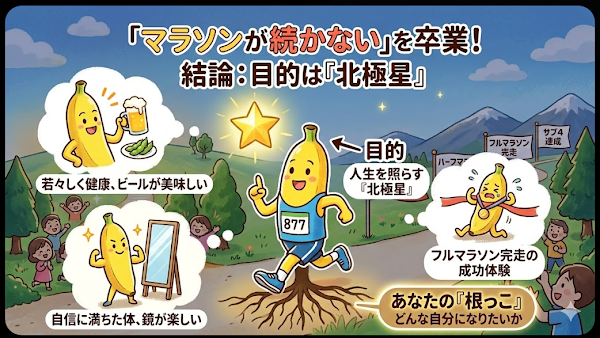 高い目標だけに縛られると挫折しやすい - ランニングが続かない理由
