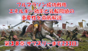 30kmの壁の原因と対策を完全解説｜乳酸・LT値で後半失速を防ぐ – 第38章（サブスリーまで244日）