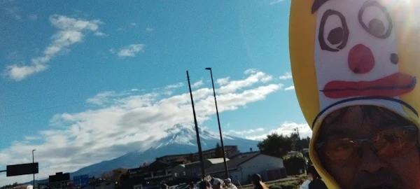 富士山マラソン 河口湖畔コース 富士山 絶景