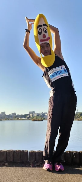 水戸黄門漫遊マラソン2022—ゴールを目指すランナー
