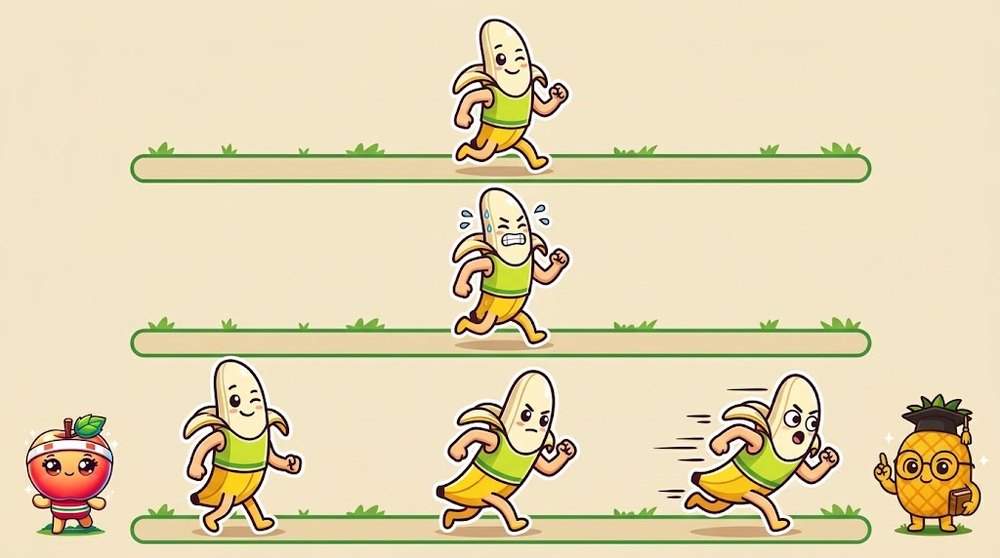 一定で走る・きつめで走る・だんだん速くする、3つの走り方の違い