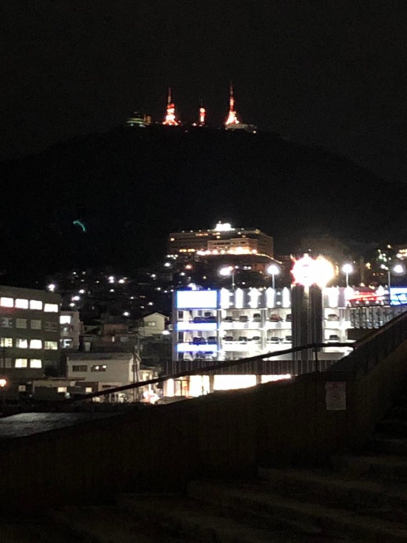 夜の稲佐山