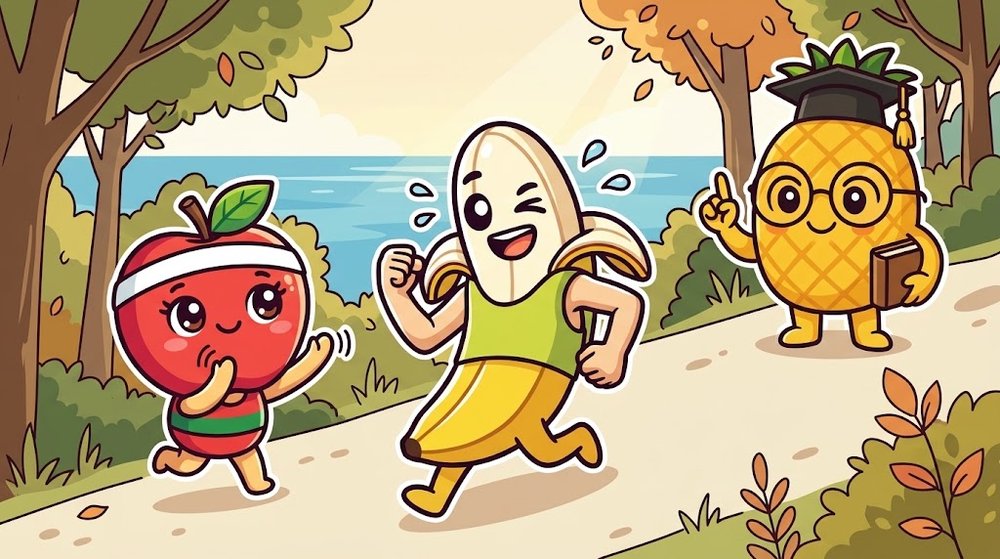 海を見下ろす山の中腹の上り坂を走る